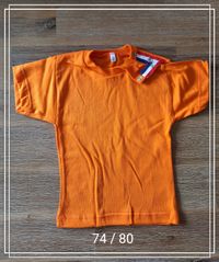oranje shirt 74-80